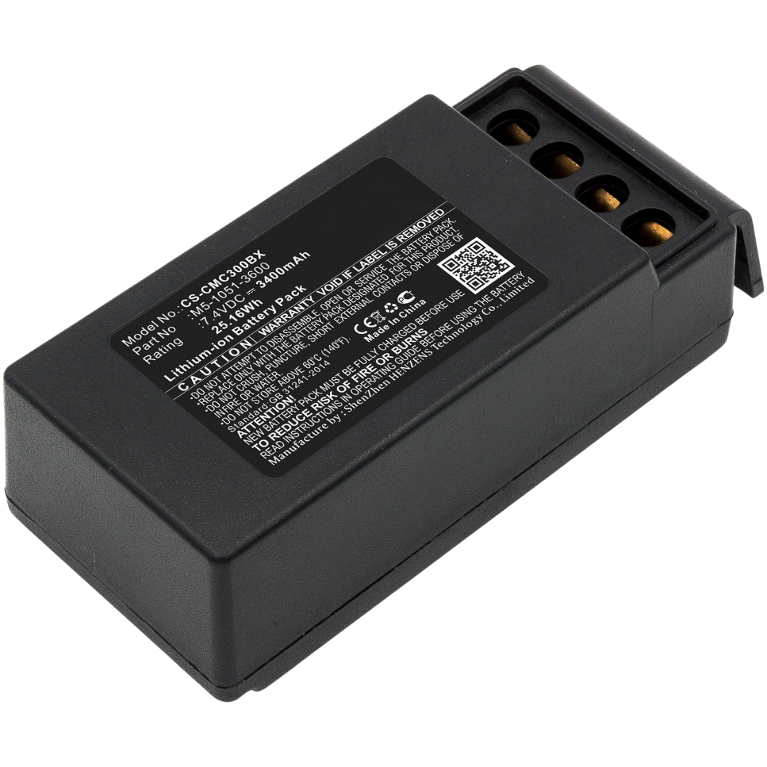 Batería compatible Cavotec  M5-1051-3601(3400mAh ) 